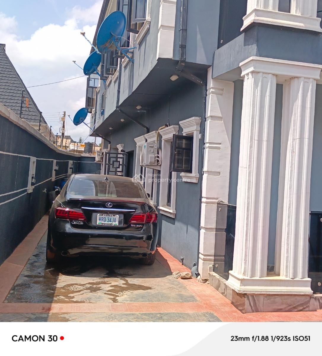 Distress Owner 4 Units of Flats (japa Syndrome), Royal Estate, Egbeda, Alimosho, Lagos, House for Sale