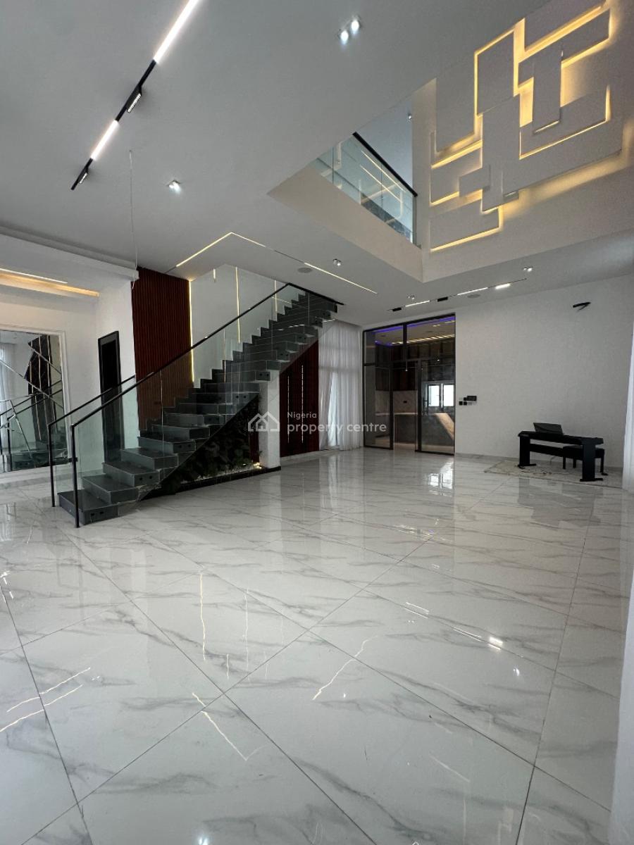 Nicely Built 5 Bedroom Fully Detached Duplex with Bq and Pool, Lcc, Lekki, Lagos, Detached Duplex for Sale