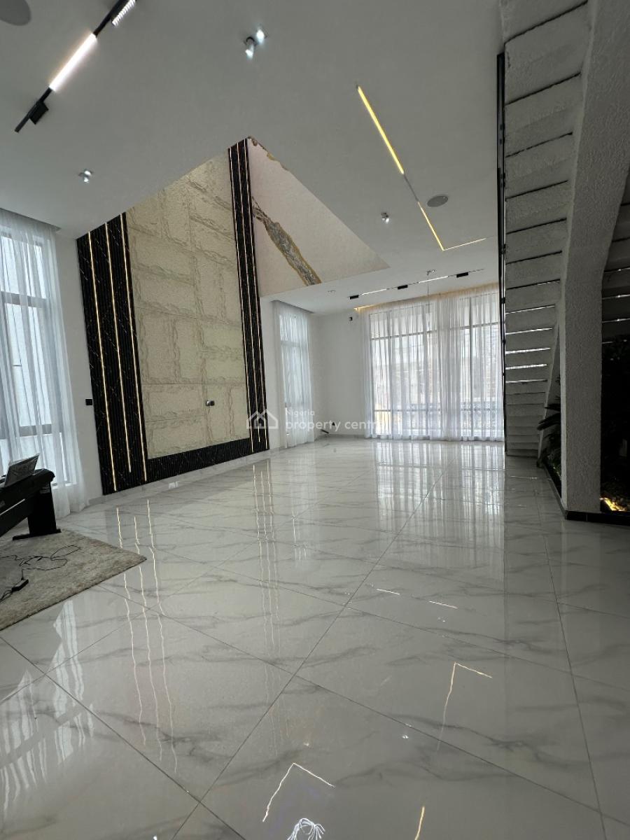 Nicely Built 5 Bedroom Fully Detached Duplex with Bq and Pool, Lcc, Lekki, Lagos, Detached Duplex for Sale