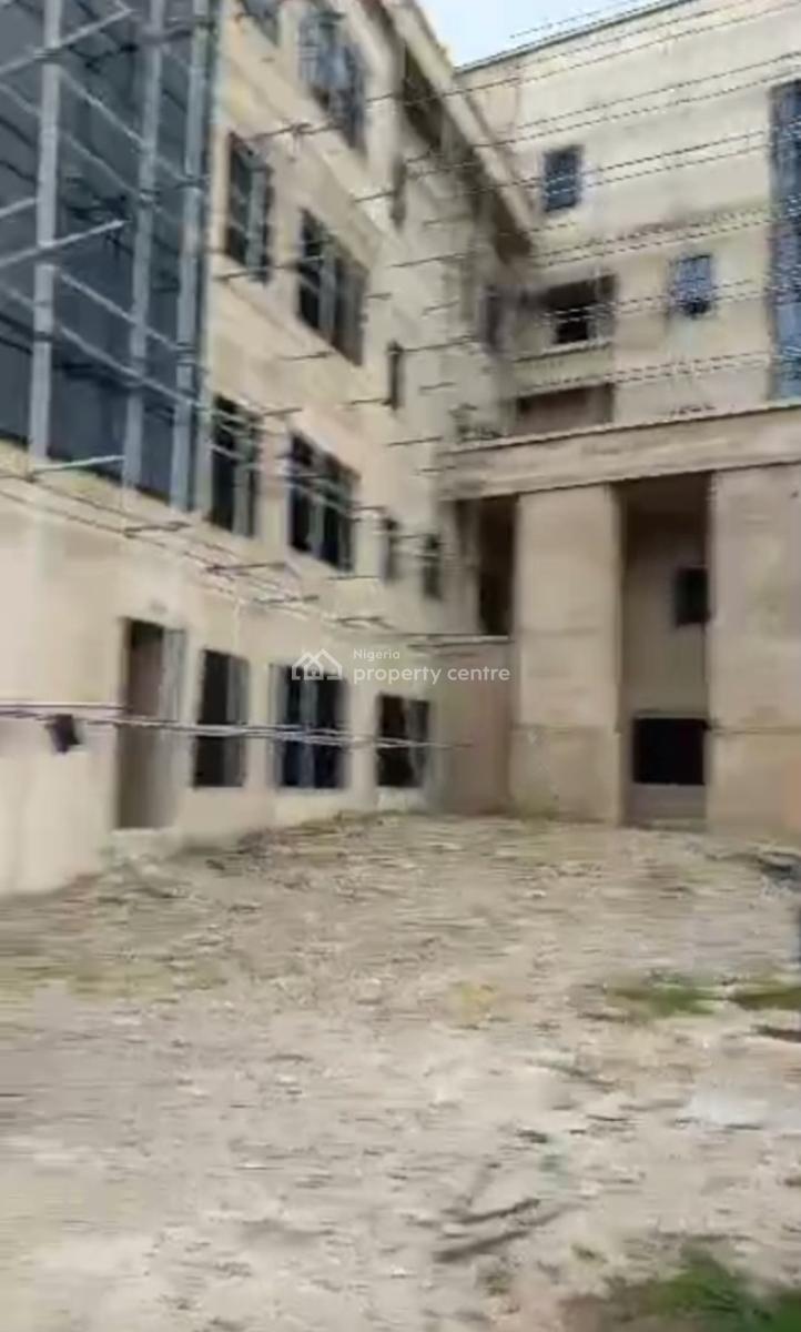 60 Rooms Uncompleted Hotel on 3 Plots of Land, Close to The Road, Off, Ago Palace, Isolo, Lagos, Hotel / Guest House for Sale