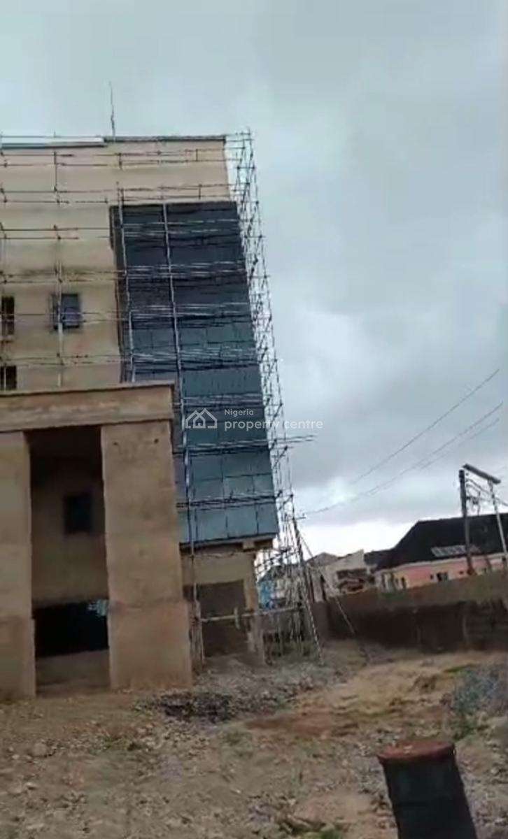 60 Rooms Uncompleted Hotel on 3 Plots of Land, Close to The Road, Off, Ago Palace, Isolo, Lagos, Hotel / Guest House for Sale
