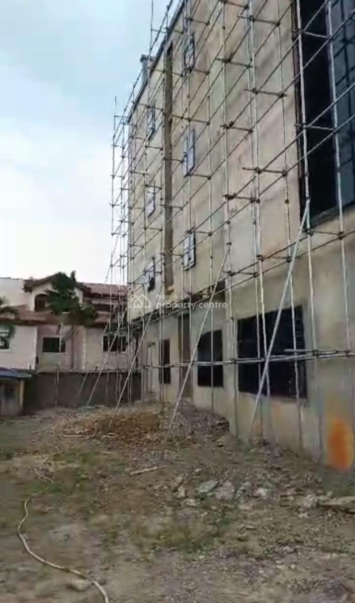 60 Rooms Uncompleted Hotel on 3 Plots of Land, Close to The Road, Off, Ago Palace, Isolo, Lagos, Hotel / Guest House for Sale