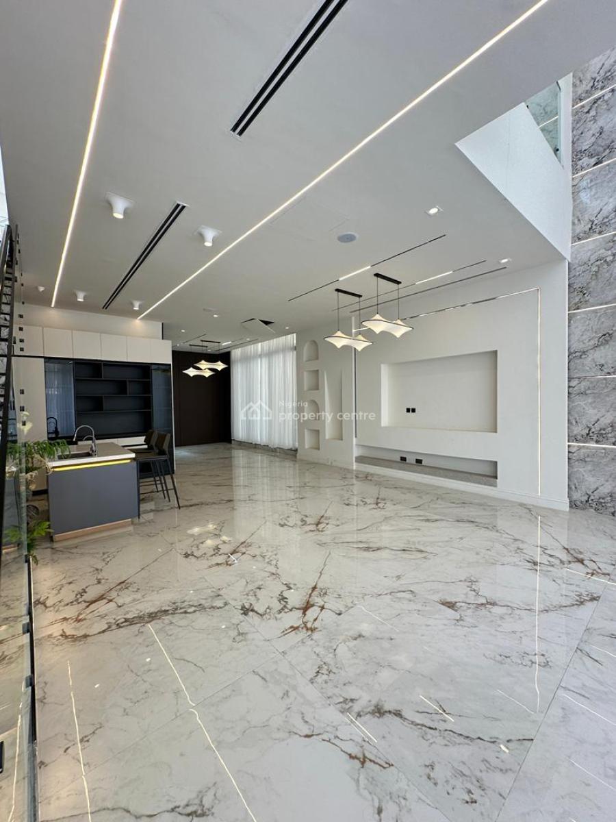 Luxury Spacious 5 Bedroom Fully Detached + Bq + Pool + Cinema + Rooftop, Lekki Phase 1, Lekki, Lagos, House for Sale