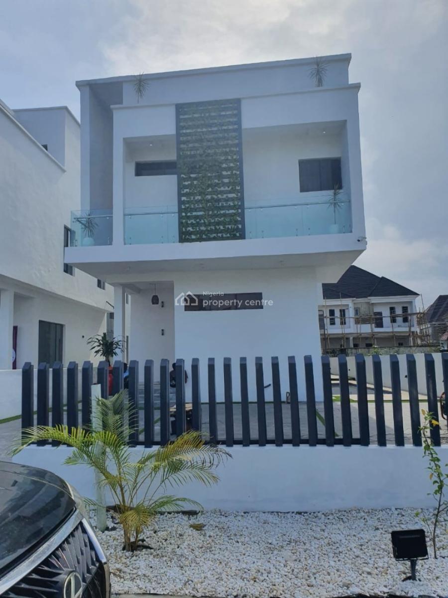 Brand New Detached 4 Bedroom Duplex with Exquisite Finishing + Bq, Lake View Estate 2 Orchid Hotel Road, Lekki, Lagos, Detached Duplex for Sale