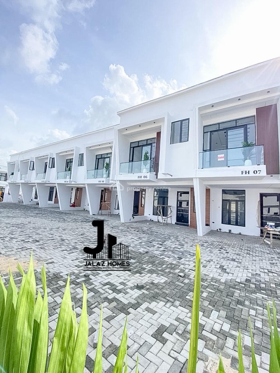 Brand New 3 Bedroom Terraced Duplex Home with a Bq, Ikota, Lekki, Lagos, House for Sale