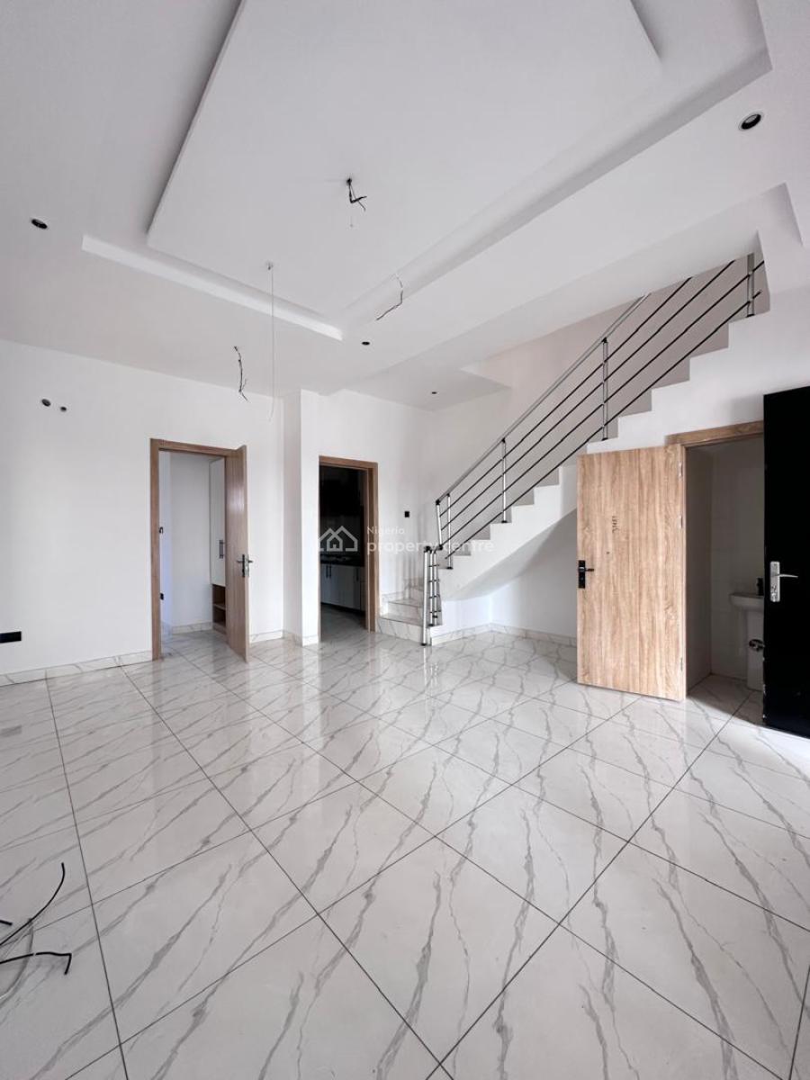 Luxury 4 Bedroom with Bq and Inverter, Abraham Adesanya, Lekki, Lagos, Terraced Duplex for Sale