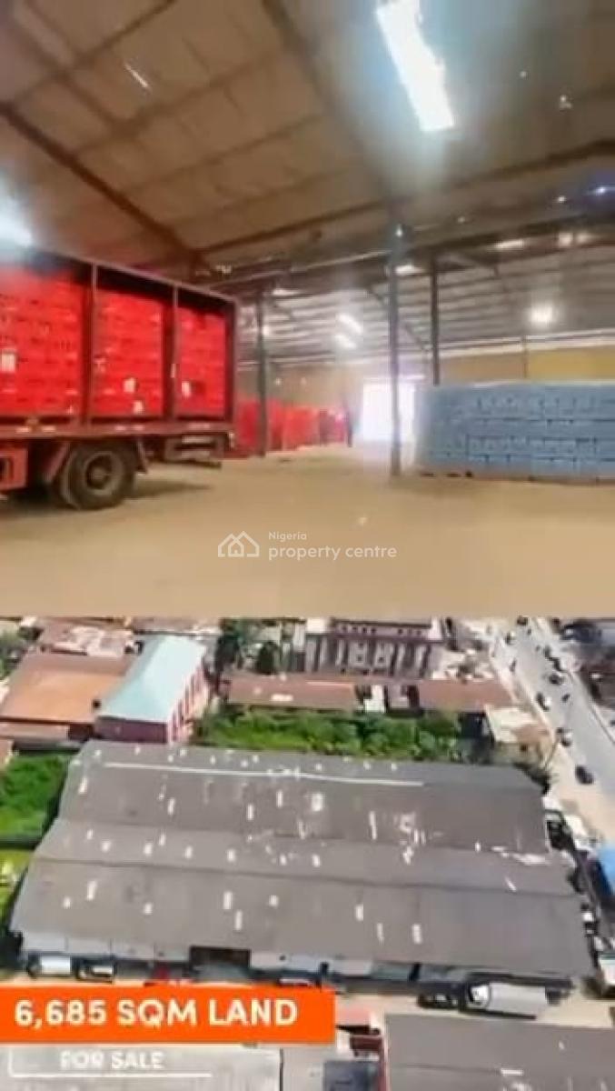 a Strategic 6685sqm Warehouse, Cardoso Street, Apapa, Apapa, Lagos, Warehouse for Sale