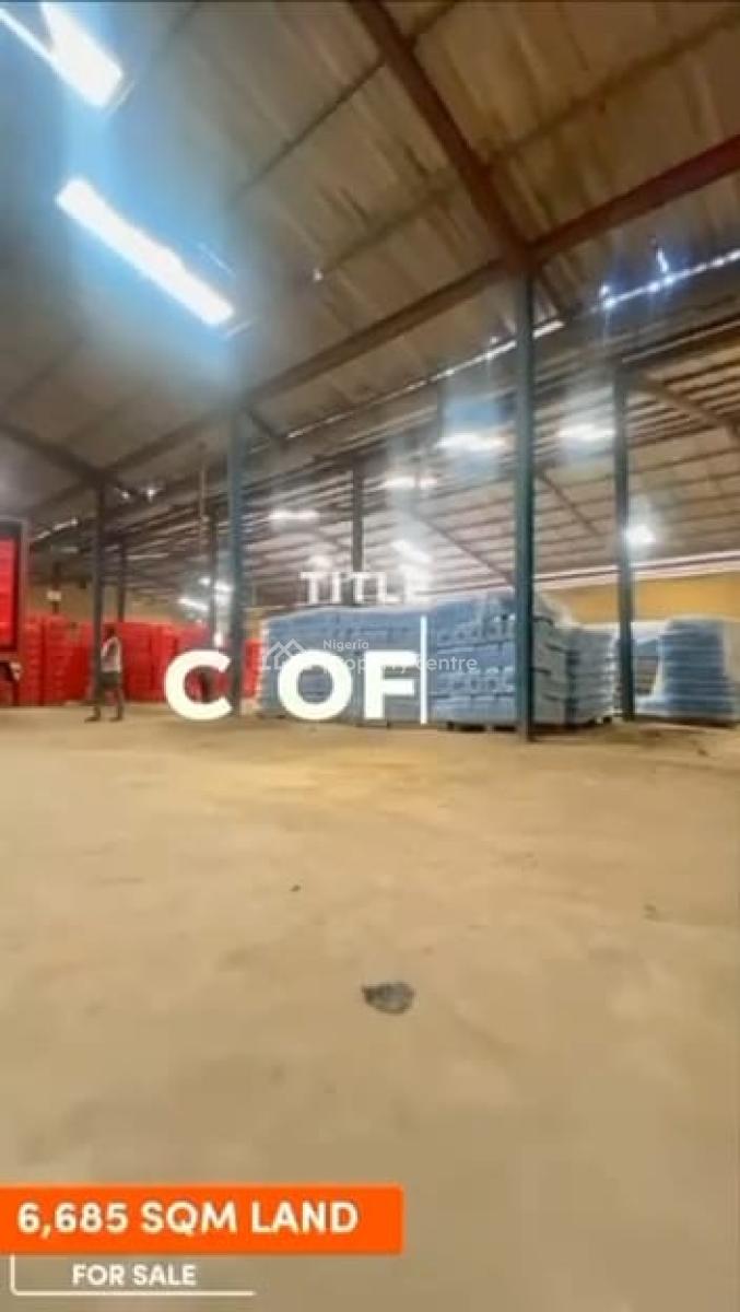 a Strategic 6685sqm Warehouse, Cardoso Street, Apapa, Apapa, Lagos, Warehouse for Sale