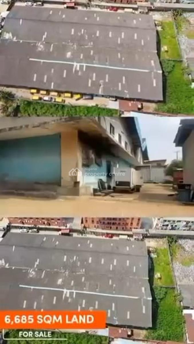 a Strategic 6685sqm Warehouse, Cardoso Street, Apapa, Apapa, Lagos, Warehouse for Sale