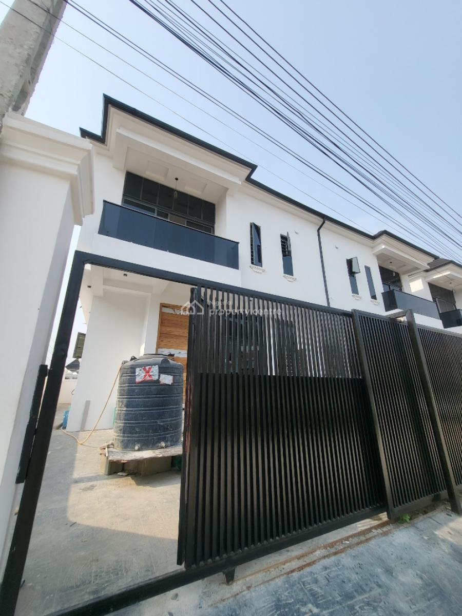 Spacious Luxurious  4 Bedroom Semi Detached Duplex with Bq, Osapa, Lekki, Lagos, Semi-detached Duplex for Sale