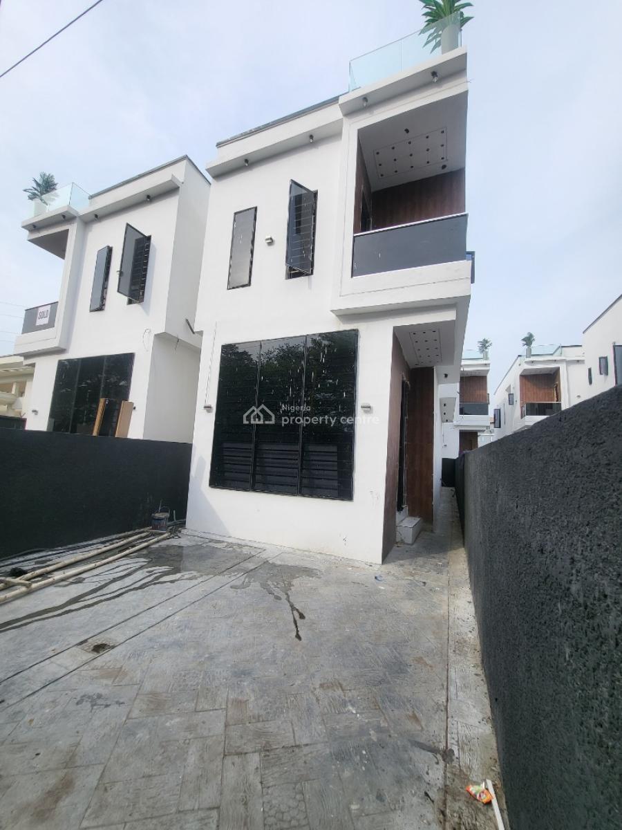 Ultra Modern New Built 4 Bedroom Fully Detached Duplex with Bq, Ologolo, Lekki, Lagos, Detached Duplex for Sale