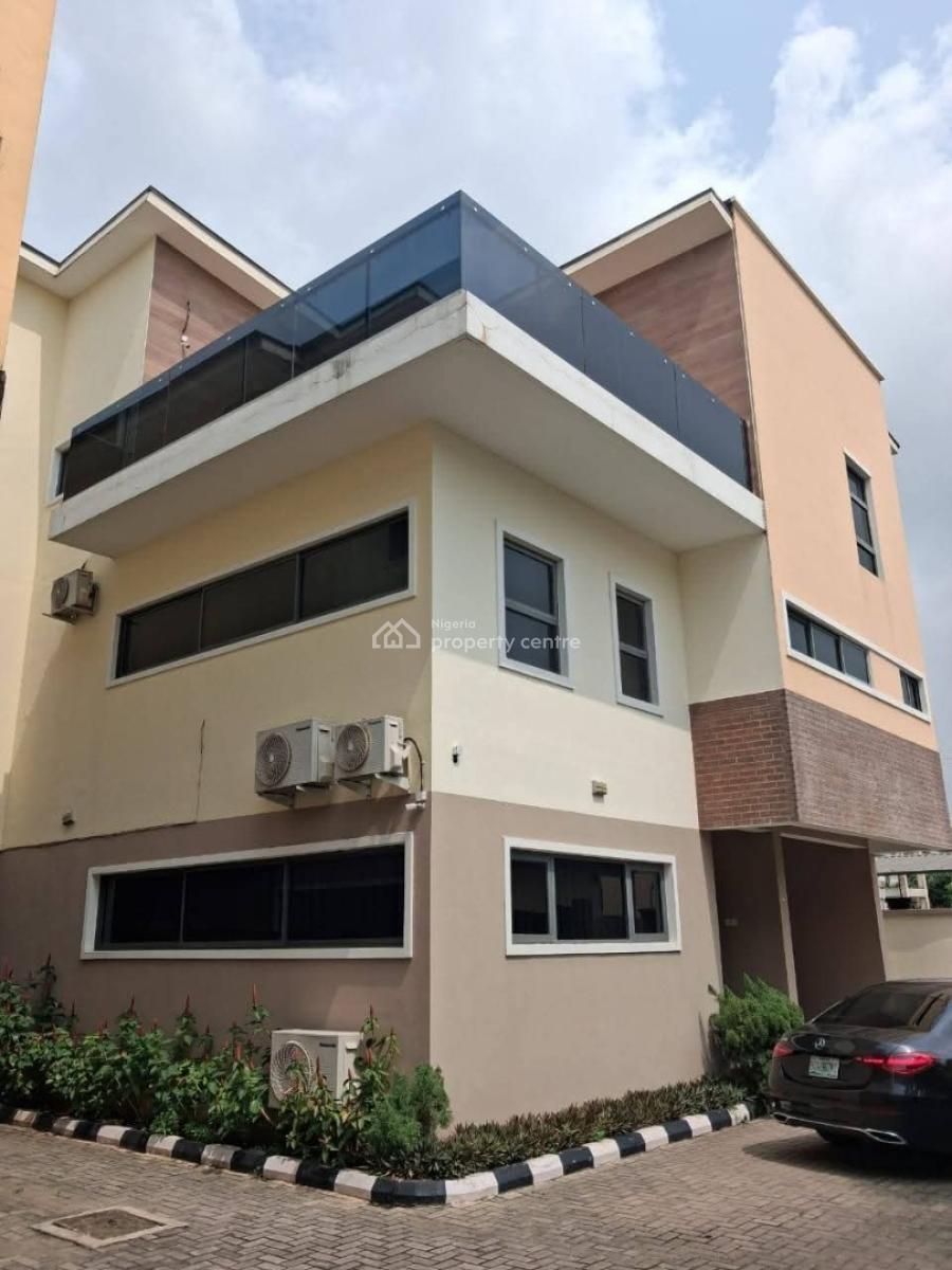 Luxury 5 Bedroom Semi Detached House with Bq in a Secured Estate, Oniru, Victoria Island (vi), Lagos, Semi-detached Duplex for Rent