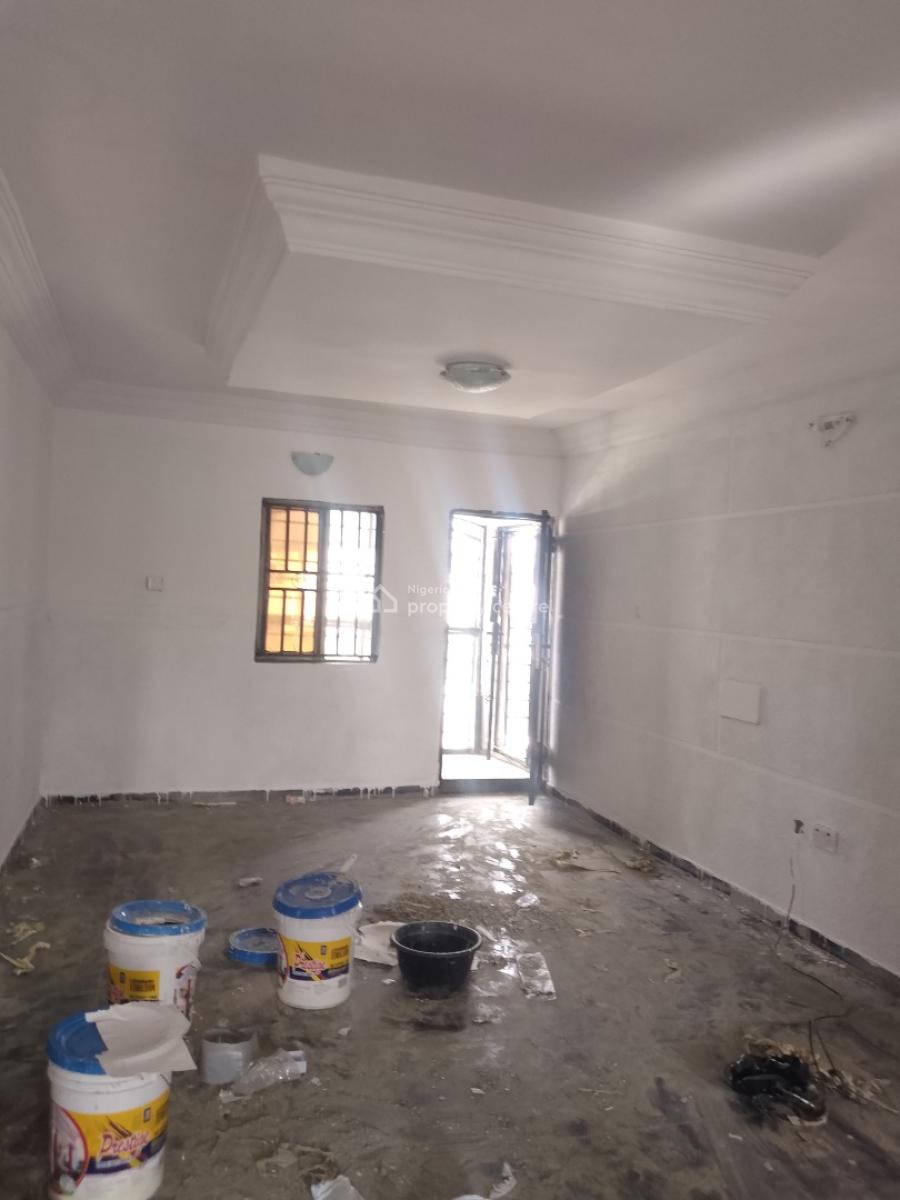 Massive 2bedroom Flat Upstairs, Gated Estate Opposite Rain Oil Abijo Gra, Sangotedo, Ajah, Lagos, Flat / Apartment for Rent