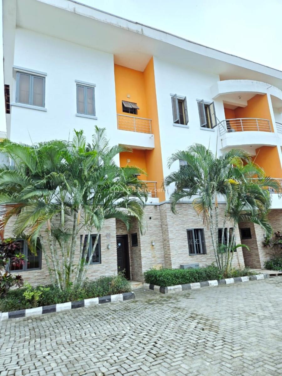 Standard 4-bedroom Terrace Duplex with Bq, Victoria Island (vi), Lagos, Terraced Duplex for Rent