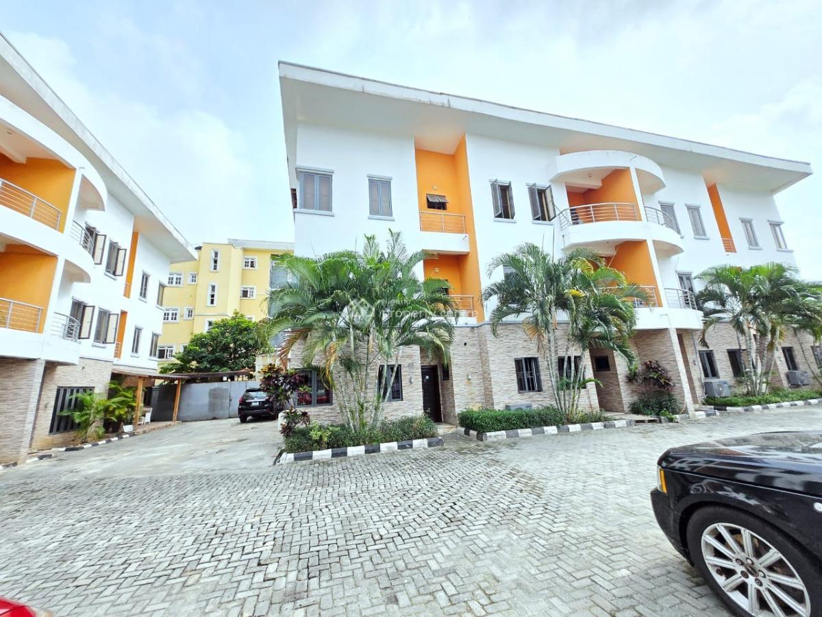 Standard 4-bedroom Terrace Duplex with Bq, Victoria Island (vi), Lagos, Terraced Duplex for Rent