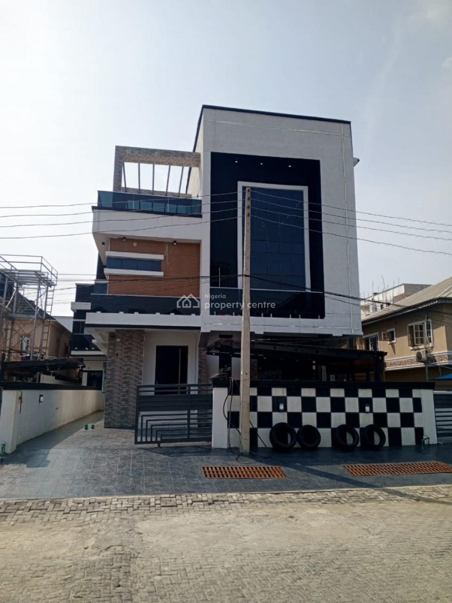 Luxury 5 Bedrooms Detained Smart Home  with Bq, Bera Estate, Chevron,, Lekki, Lagos, Detached Duplex for Sale