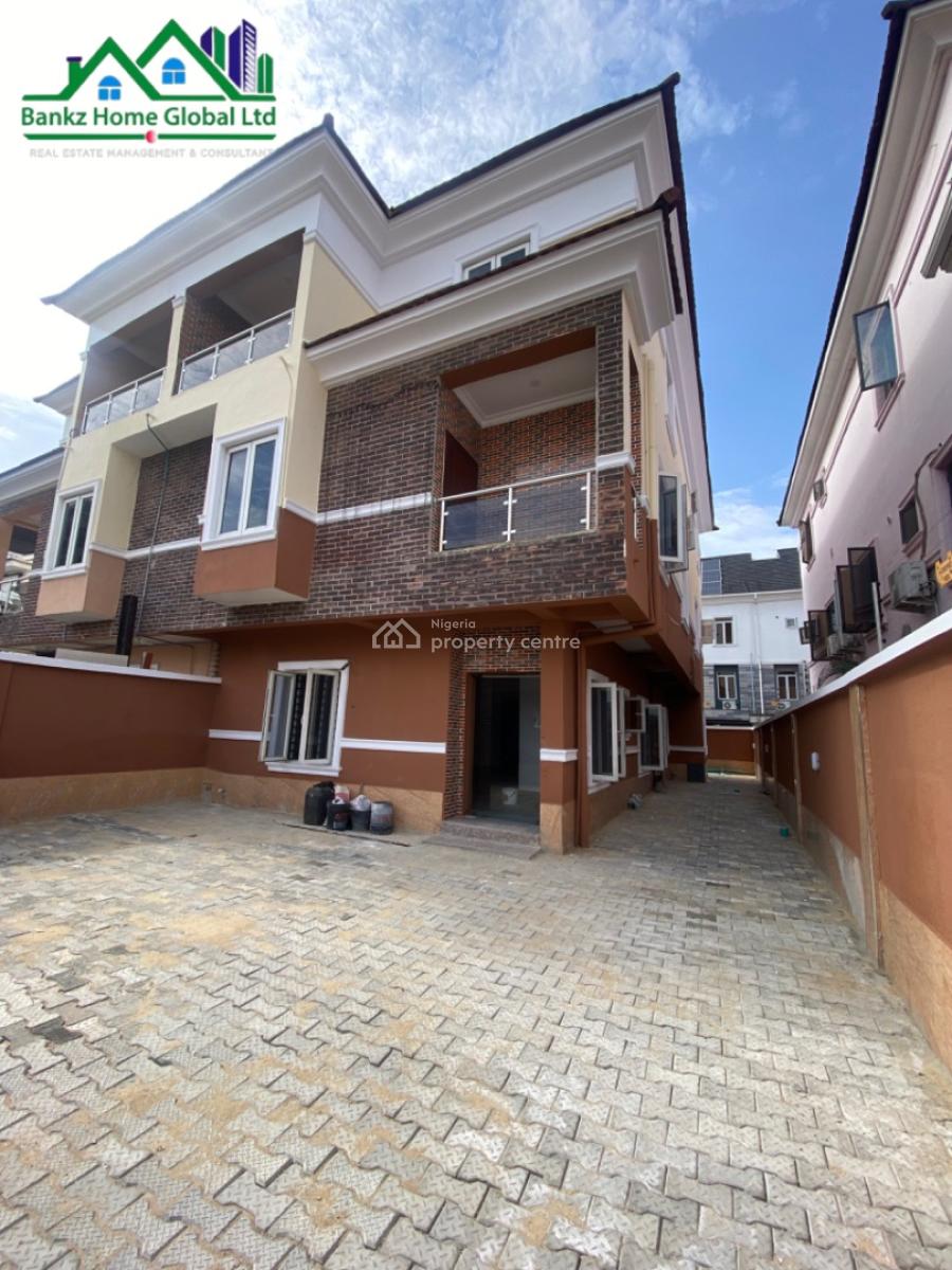 a Luxury 5 Bedroom Fully Semi Detached Duplex with Two Boys Quarters, Lekki Phase 1, Lekki, Lagos, Semi-detached Duplex for Rent