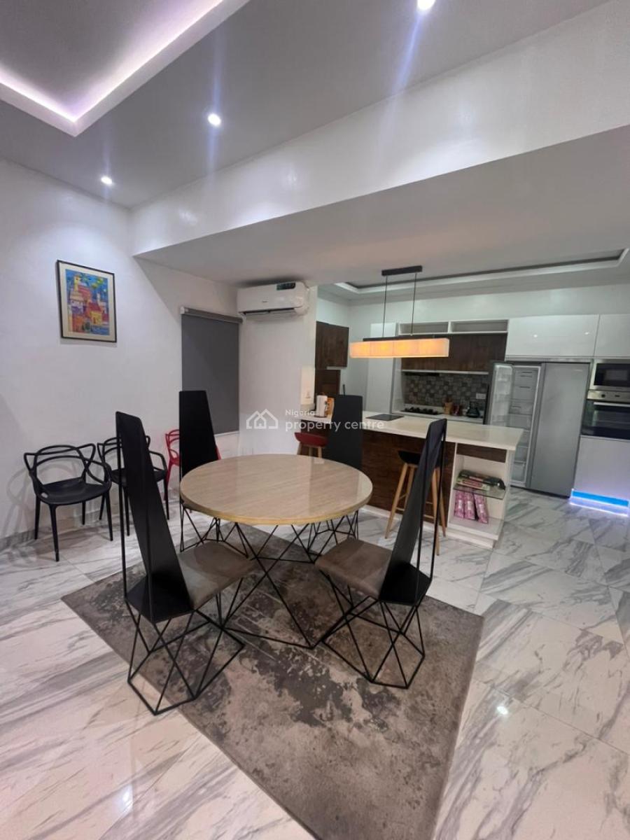 Fully Furnished 3-bed Apartment on The 1st Floor, Off Bourdilon, Ikoyi, Lagos, Flat / Apartment for Rent