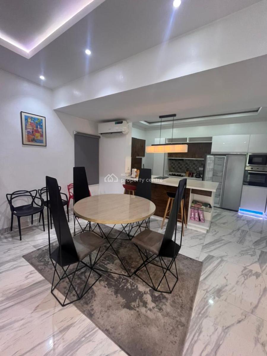 Fully Furnished 3-bed Apartment on The 1st Floor, Off Bourdilon, Ikoyi, Lagos, Flat / Apartment for Rent