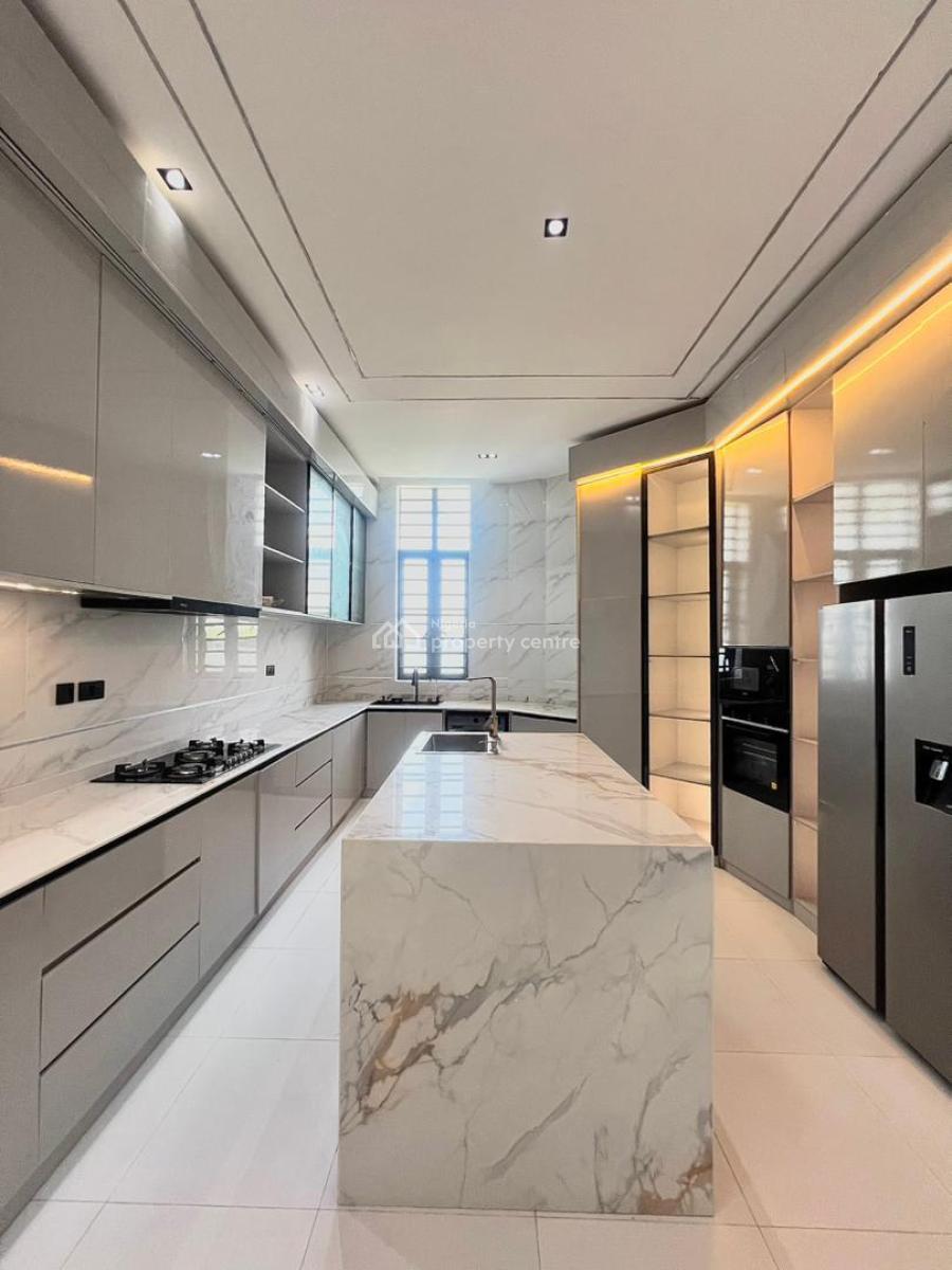 Luxury & Spacious 5-bedroom Fully Detached House + Bq, Chevron, Lekki, Lagos, Detached Duplex for Sale