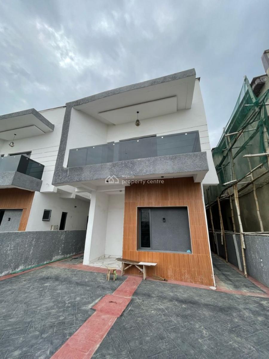 Luxurious 4-bedroom Fully Detached with Bq and Swimming Pool, Sangotedo, Ajah, Lagos, Detached Duplex for Sale