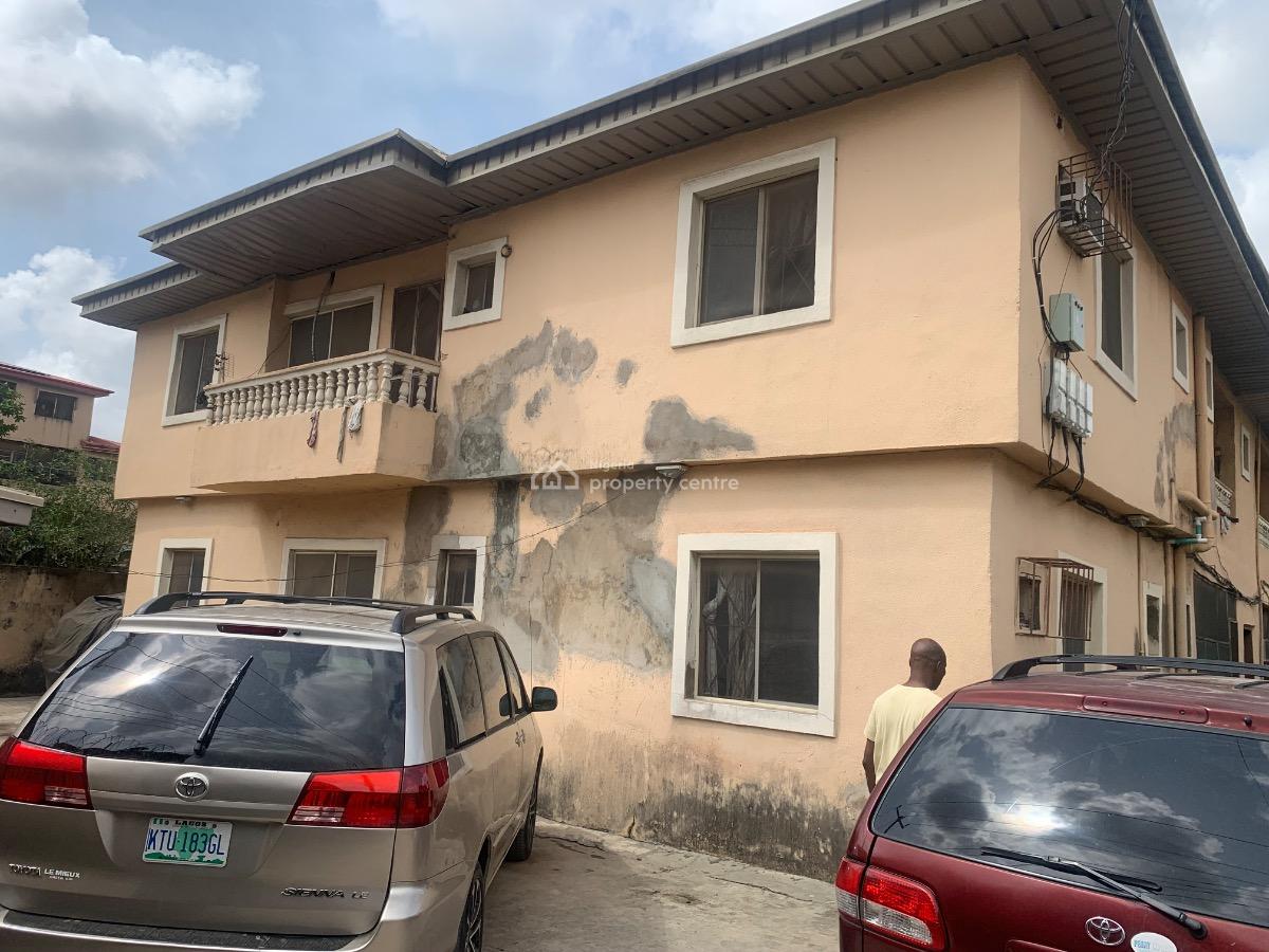 Block of 4 Nos 3 Bedroom Apartments Plus 2 Nos of 1 Bedroom Apartments, Enoma Street Off Ago Palace Road, Isolo, Lagos, Block of Flats for Sale