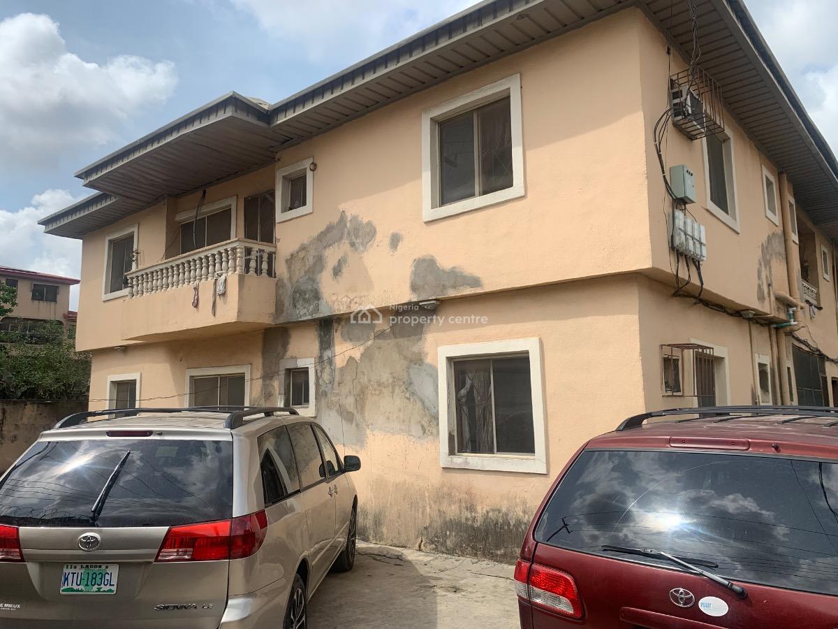 Block of 4 Nos 3 Bedroom Apartments Plus 2 Nos of 1 Bedroom Apartments, Enoma Street Off Ago Palace Road, Isolo, Lagos, Block of Flats for Sale