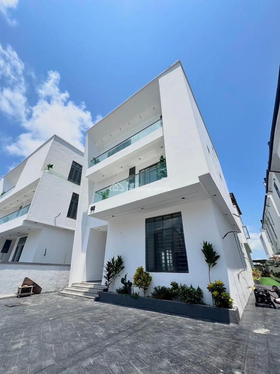 Luxury & Spacious 6-bedroom Fully Detached House + Bq, Chevron, Lekki, Lagos, Detached Duplex for Sale