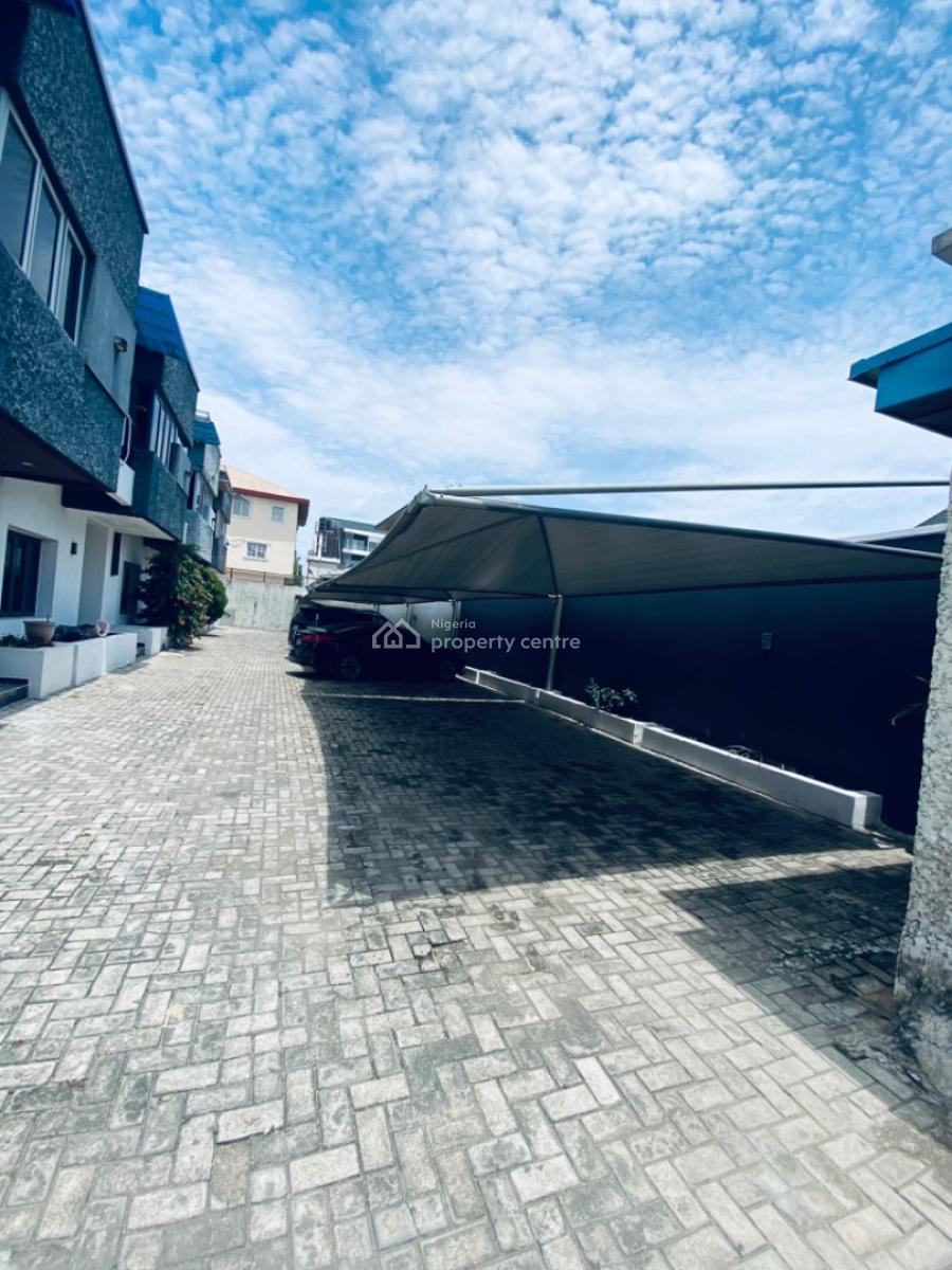a Self Serviced 4 Bedrooms Terrace Duplex with a Rooftop Terrace, Phase One, Lekki Phase 1, Lekki, Lagos, Terraced Duplex for Rent