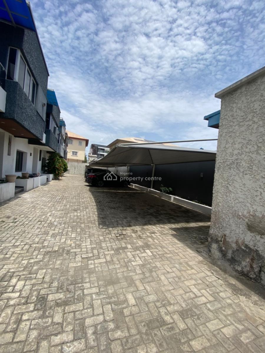 a Self Serviced 4 Bedrooms Terrace Duplex with a Rooftop Terrace, Phase One, Lekki Phase 1, Lekki, Lagos, Terraced Duplex for Rent