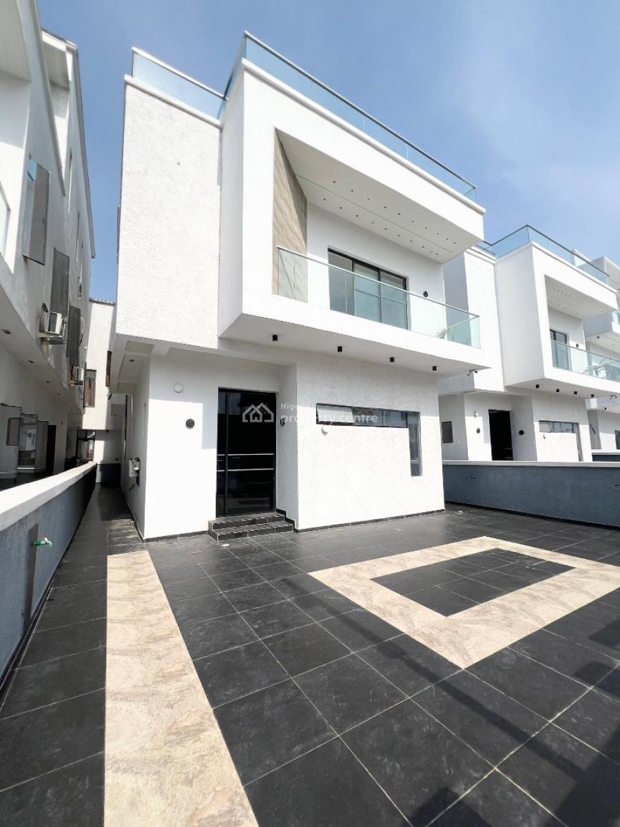 Stunning 5bedroom Fully Detached Duplex + Pool & Bq in a Secure Estate, Osapa London, Lekki, Lagos, Detached Duplex for Sale