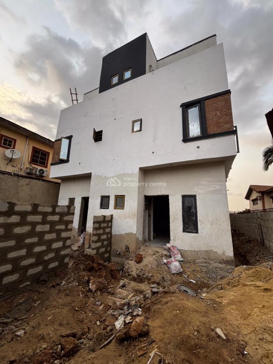 Exquisite 4 Bedroom Semi-detached Duplex with Bq, Anthony, Maryland, Lagos, Semi-detached Duplex for Sale