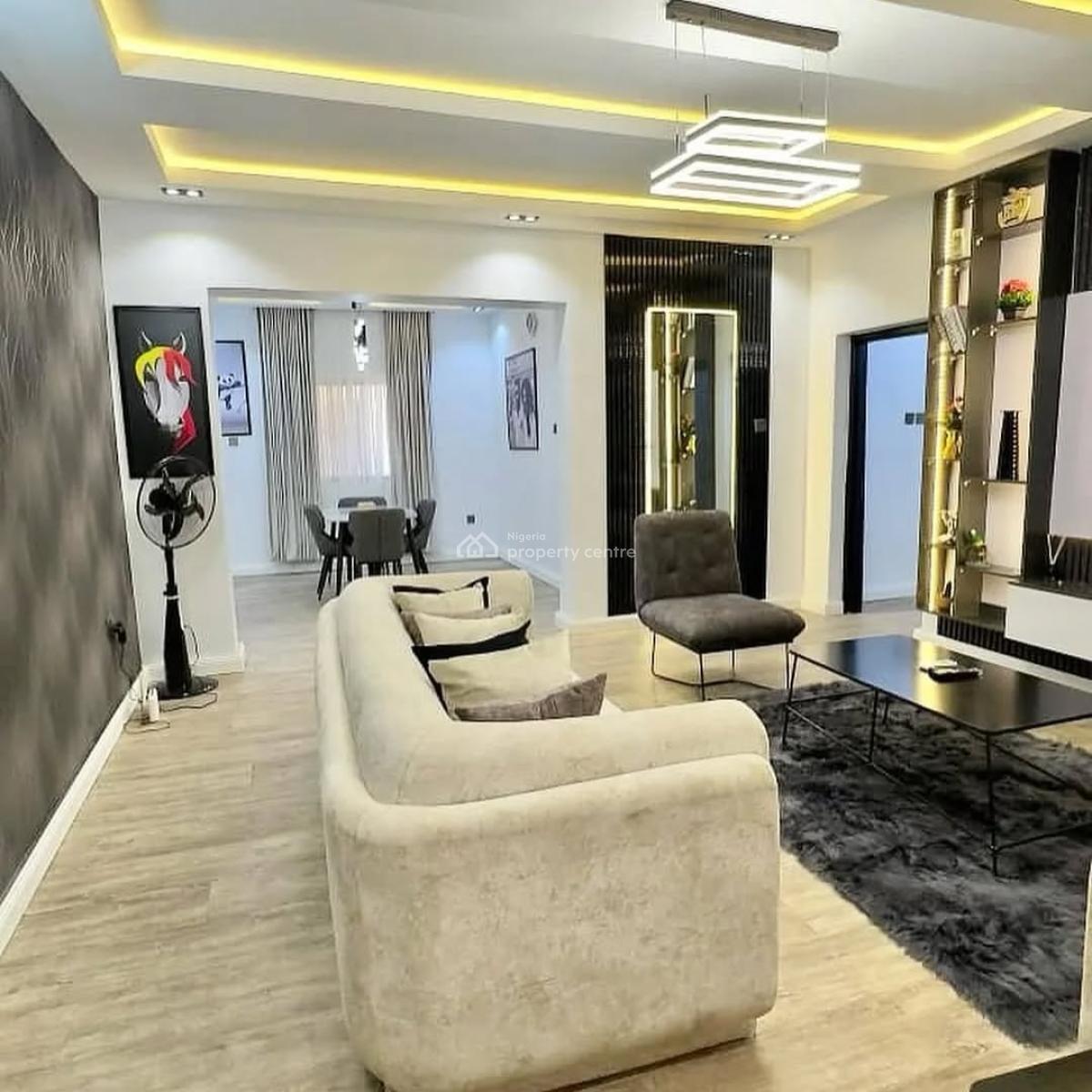 Luxury 2 Bedroom with Excellent Fittings, No 32 Librivelle Street, Wuse 2, Abuja, Mini Flat (room and Parlour) Short Let