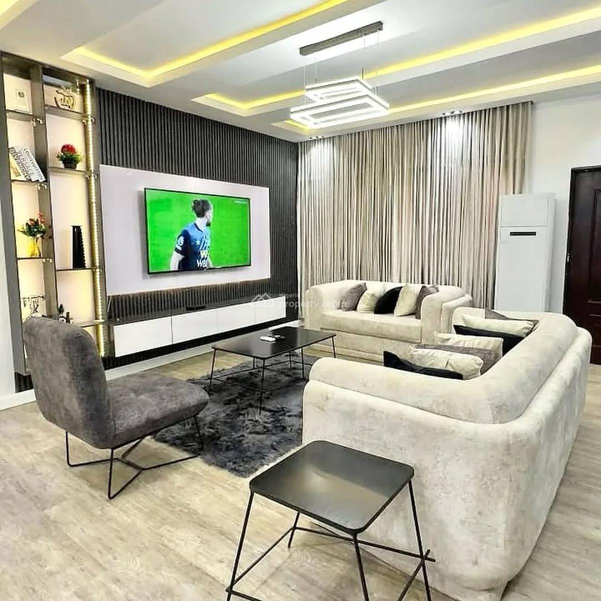 Luxury 2 Bedroom with Excellent Fittings, No 32 Librivelle Street, Wuse 2, Abuja, Mini Flat (room and Parlour) Short Let