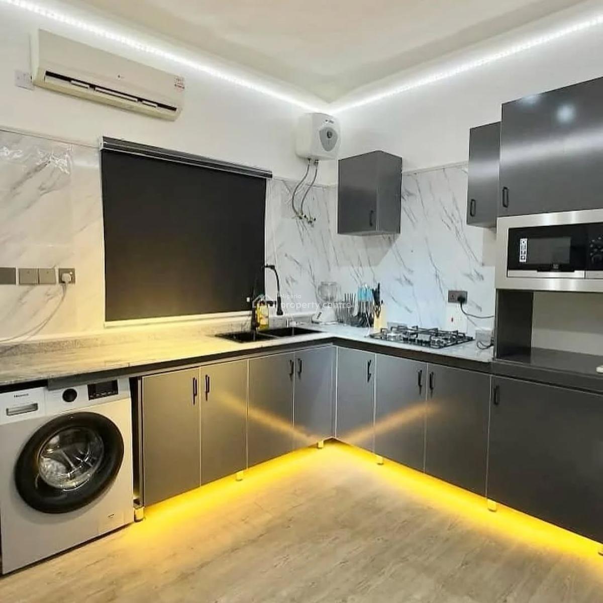 Luxury 2 Bedroom with Excellent Fittings, No 32 Librivelle Street, Wuse 2, Abuja, Mini Flat (room and Parlour) Short Let