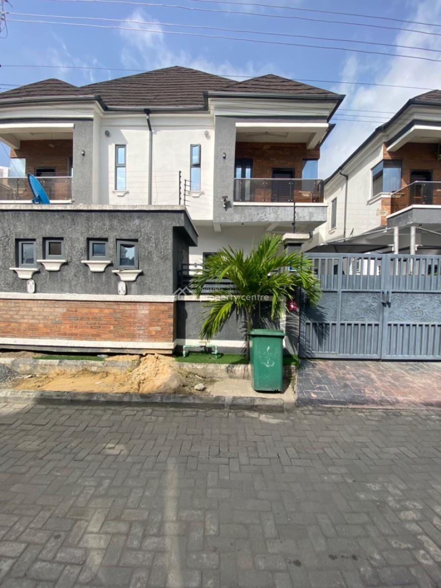 Bran New Furnished 4 Bedrooms Semi Detached Duplex with Bq, Orchid Road -gated Estate, Lekki Phase 2, Lekki, Lagos, Semi-detached Duplex for Rent