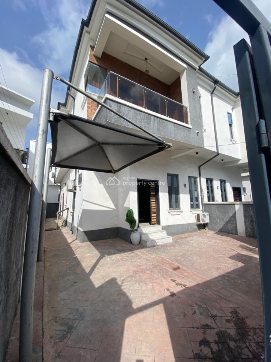 Bran New Furnished 4 Bedrooms Semi Detached Duplex with Bq, Orchid Road -gated Estate, Lekki Phase 2, Lekki, Lagos, Semi-detached Duplex for Rent