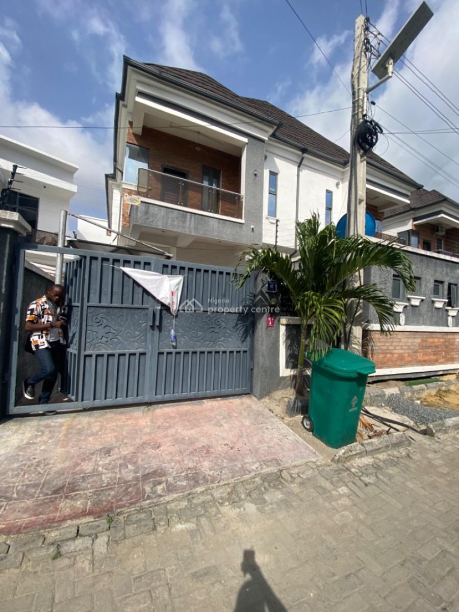 Bran New Furnished 4 Bedrooms Semi Detached Duplex with Bq, Orchid Road -gated Estate, Lekki Phase 2, Lekki, Lagos, Semi-detached Duplex for Rent