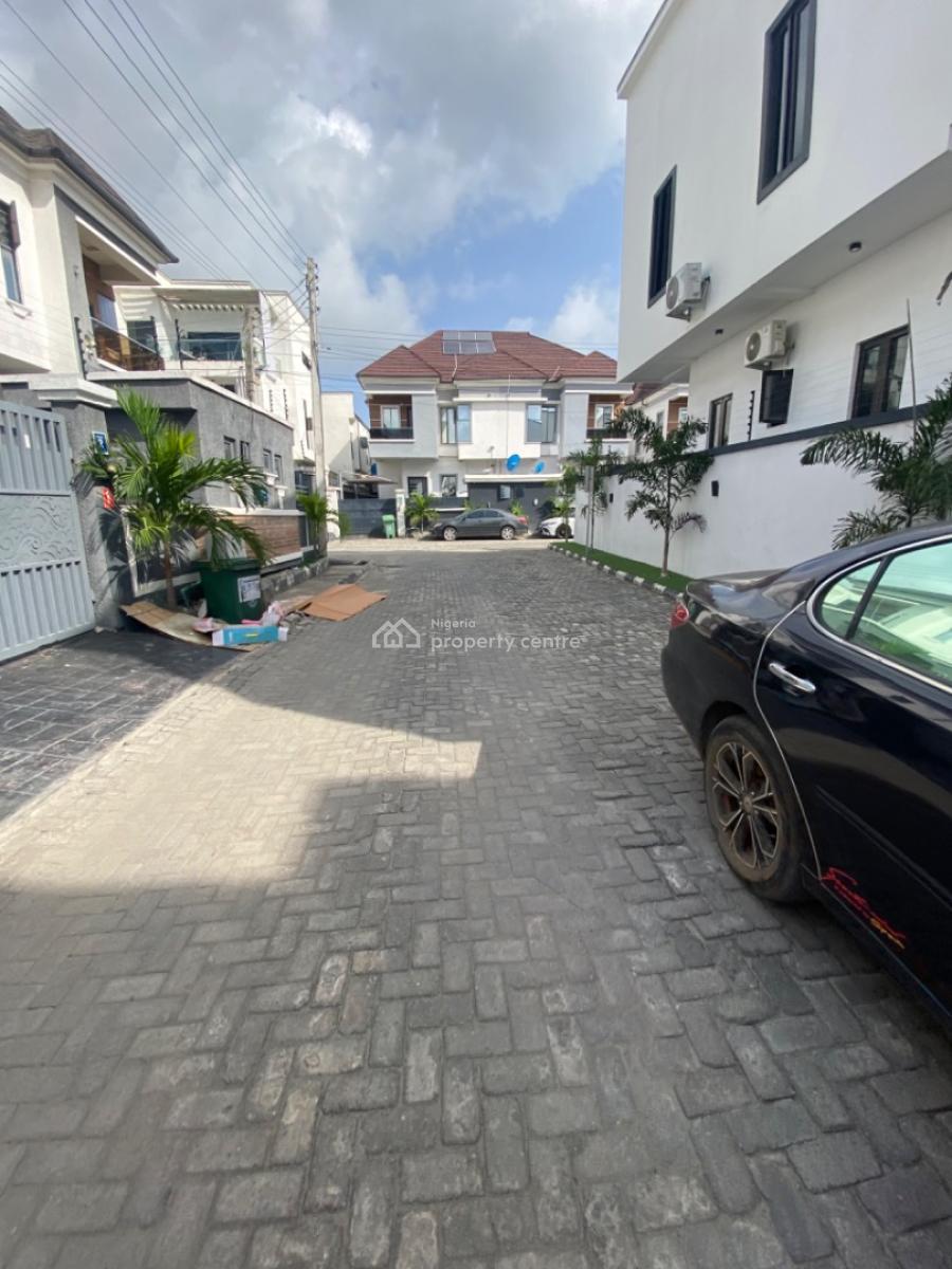 Bran New Furnished 4 Bedrooms Semi Detached Duplex with Bq, Orchid Road -gated Estate, Lekki Phase 2, Lekki, Lagos, Semi-detached Duplex for Rent
