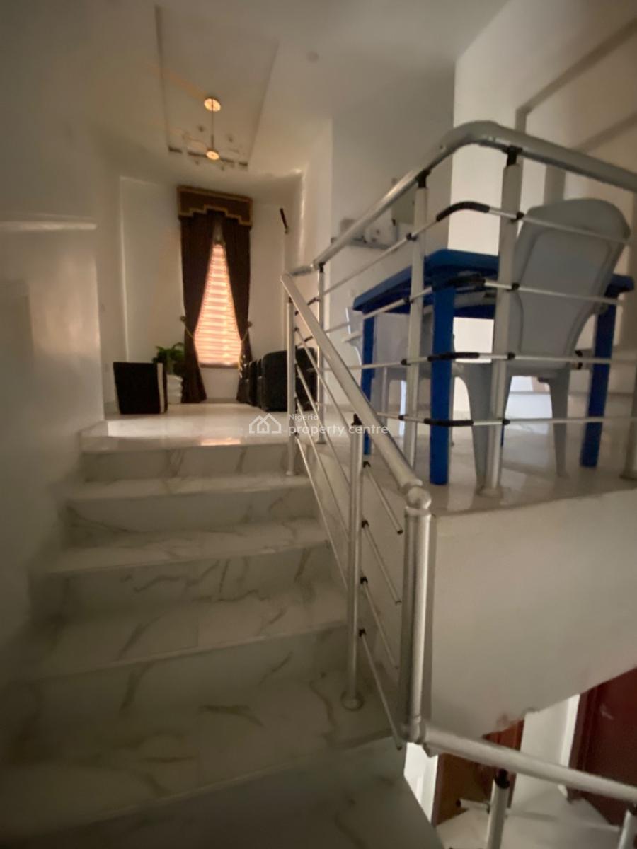 Bran New Furnished 4 Bedrooms Semi Detached Duplex with Bq, Orchid Road -gated Estate, Lekki Phase 2, Lekki, Lagos, Semi-detached Duplex for Rent