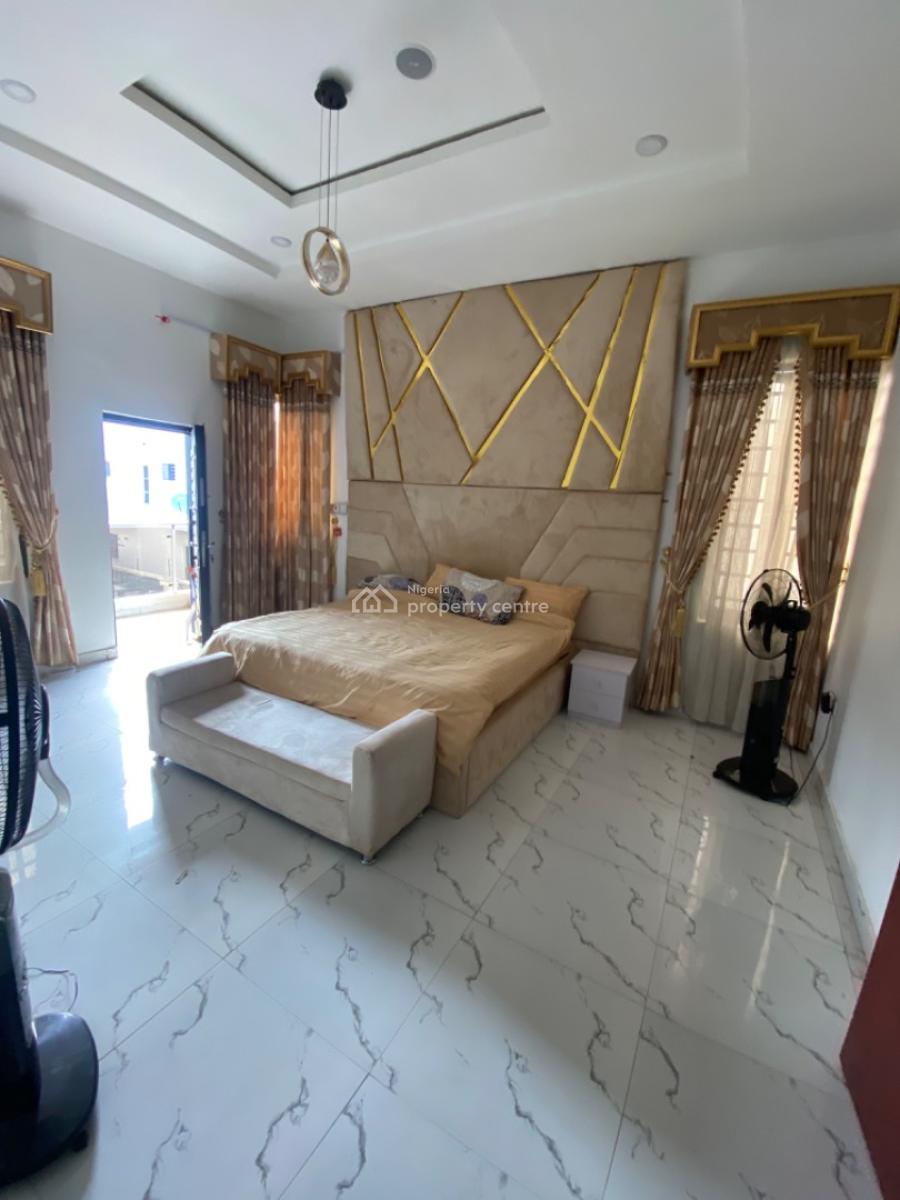 Bran New Furnished 4 Bedrooms Semi Detached Duplex with Bq, Orchid Road -gated Estate, Lekki Phase 2, Lekki, Lagos, Semi-detached Duplex for Rent