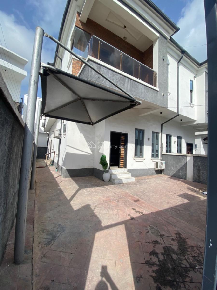 Bran New Furnished 4 Bedrooms Semi Detached Duplex with Bq, Orchid Road -gated Estate, Lekki Phase 2, Lekki, Lagos, Semi-detached Duplex for Rent