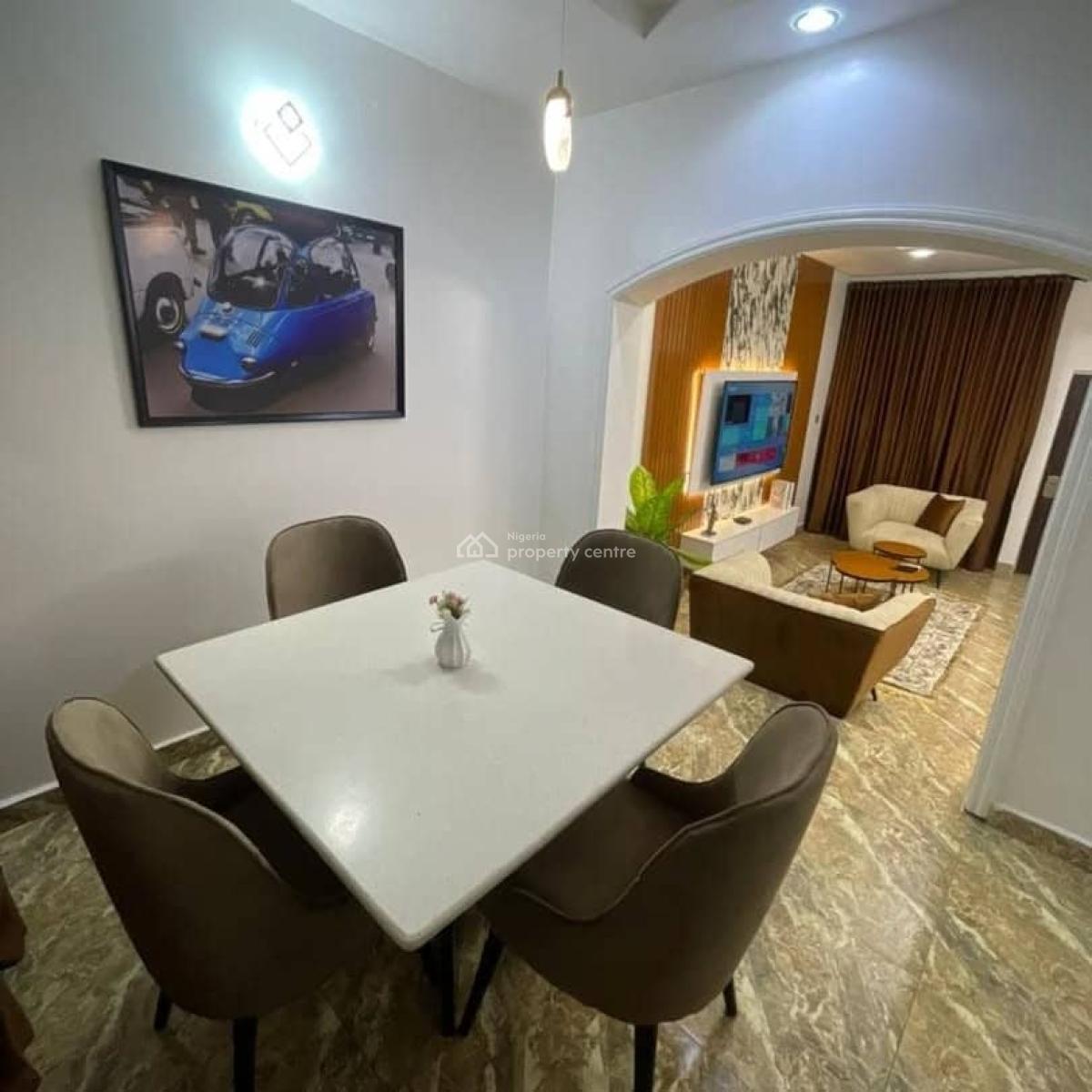 Luxury 2 Bedroom Apartment with Excellent Fixtures, Wuye, Abuja, Flat / Apartment Short Let