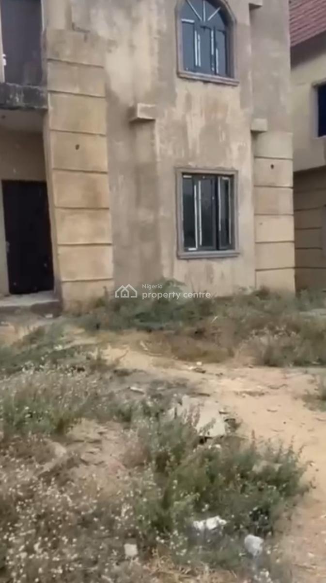 Advance Carcass 5 Bedrooms Fully Detached Duplex with Fcda, Gwarinpa, Abuja, Detached Duplex for Sale