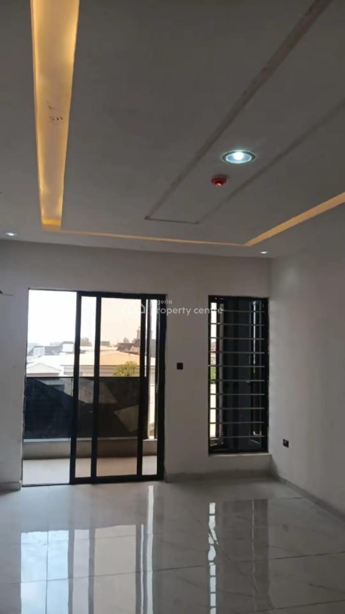 Four Bedrooms with a B/q Each. Ground Floor, Sitting Room, Visitors to, in a Gated Secured Estate, Maryland, Lagos, Terraced Duplex for Sale