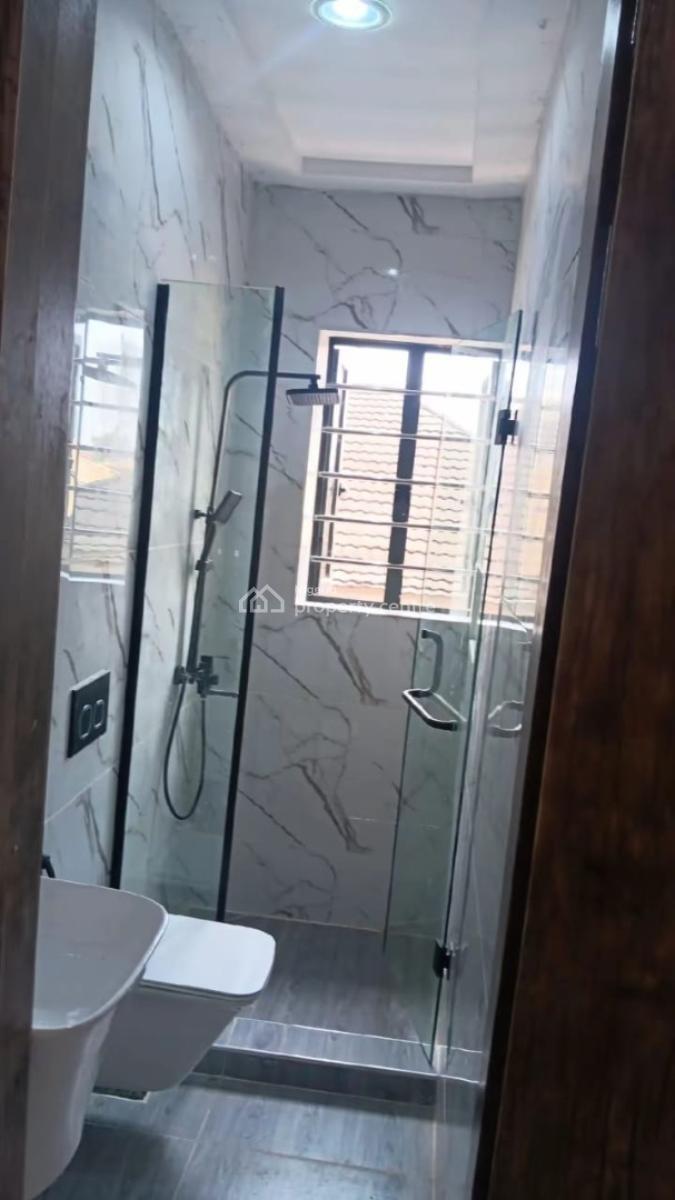 Four Bedrooms with a B/q Each. Ground Floor, Sitting Room, Visitors to, in a Gated Secured Estate, Maryland, Lagos, Terraced Duplex for Sale