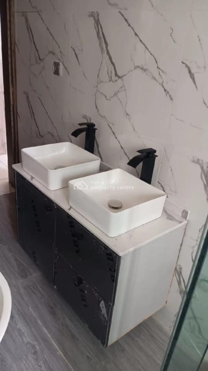 Four Bedrooms with a B/q Each. Ground Floor, Sitting Room, Visitors to, in a Gated Secured Estate, Maryland, Lagos, Terraced Duplex for Sale