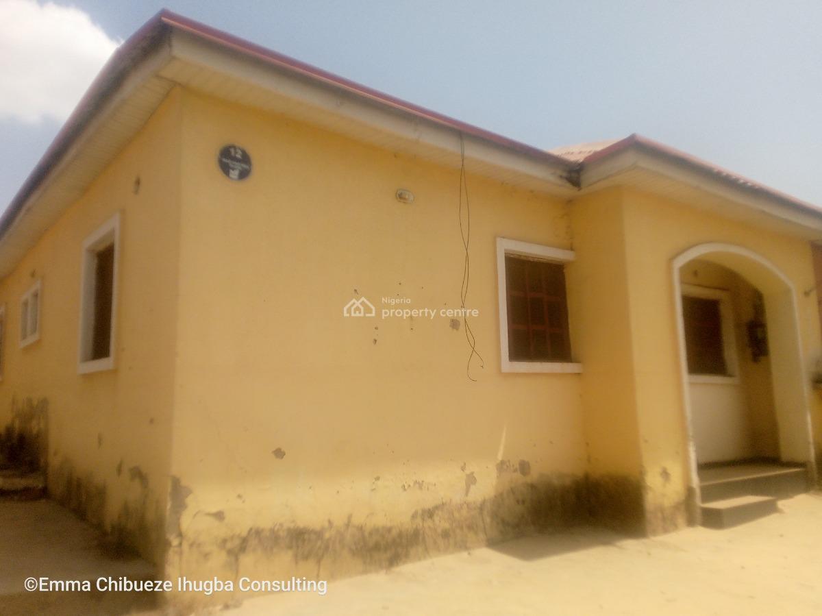 Nice 2bedroom Semi Detached Bungalow  with Bq, No 12 Ugomax Street Trademore Estate Lugbe Abuja, Sabon Lugbe, Lugbe District, Abuja, Semi-detached Bungalow for Sale