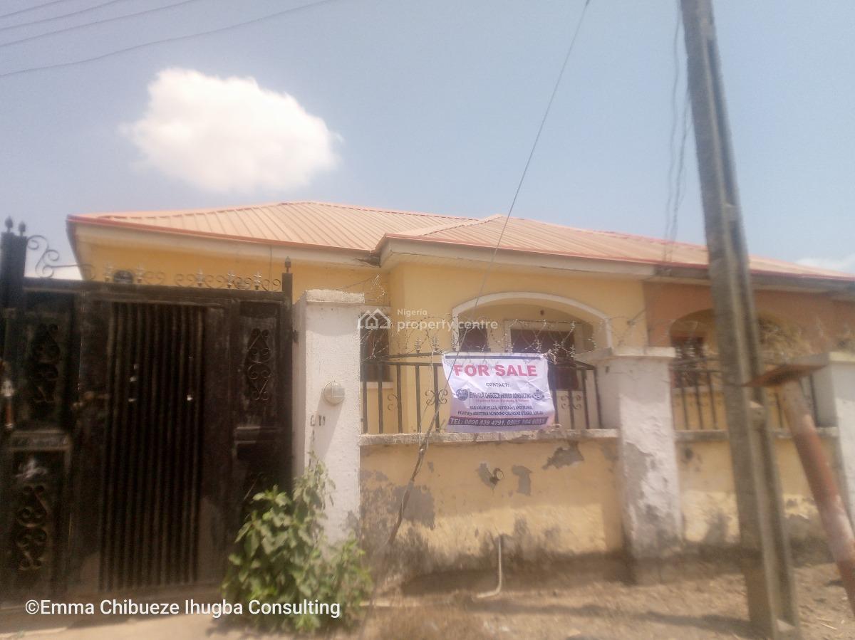 Nice 2bedroom Semi Detached Bungalow  with Bq, No 12 Ugomax Street Trademore Estate Lugbe Abuja, Sabon Lugbe, Lugbe District, Abuja, Semi-detached Bungalow for Sale