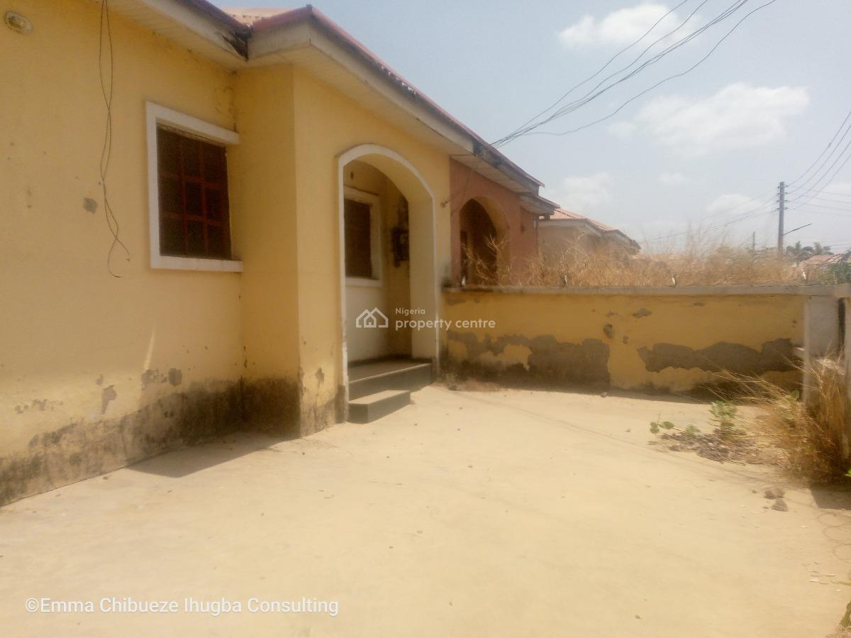 Nice 2bedroom Semi Detached Bungalow  with Bq, No 12 Ugomax Street Trademore Estate Lugbe Abuja, Sabon Lugbe, Lugbe District, Abuja, Semi-detached Bungalow for Sale